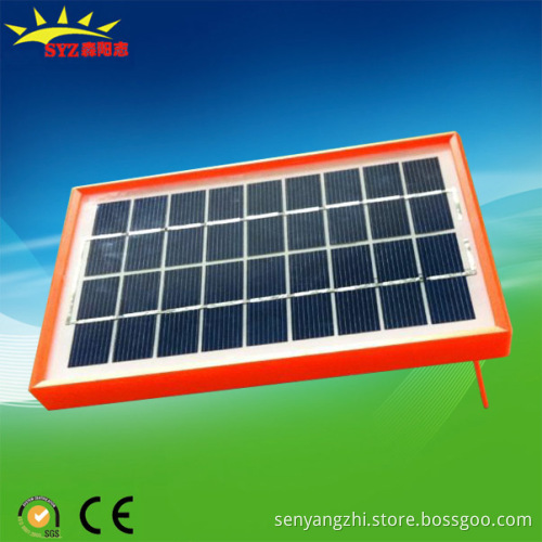Hot Sell Plastic Frame 5W Solar Cell